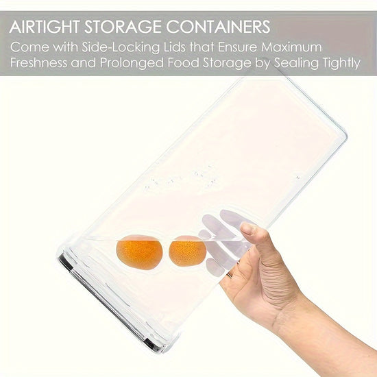 Airtight Food Storage Containers - 24 Piece BPA-Free Plastic Canisters