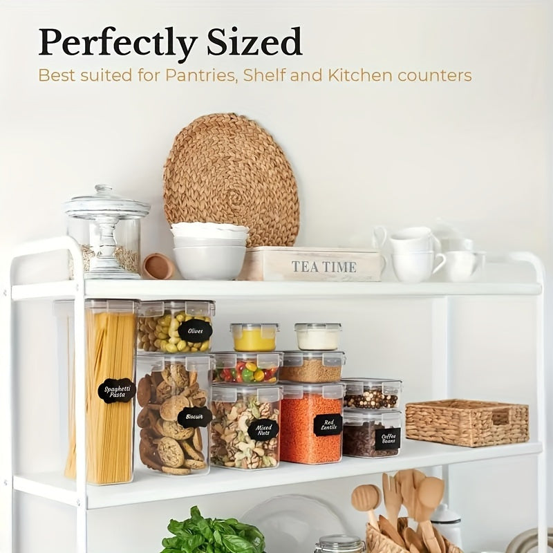 Airtight Food Storage Containers - 24 Piece BPA-Free Plastic Canisters