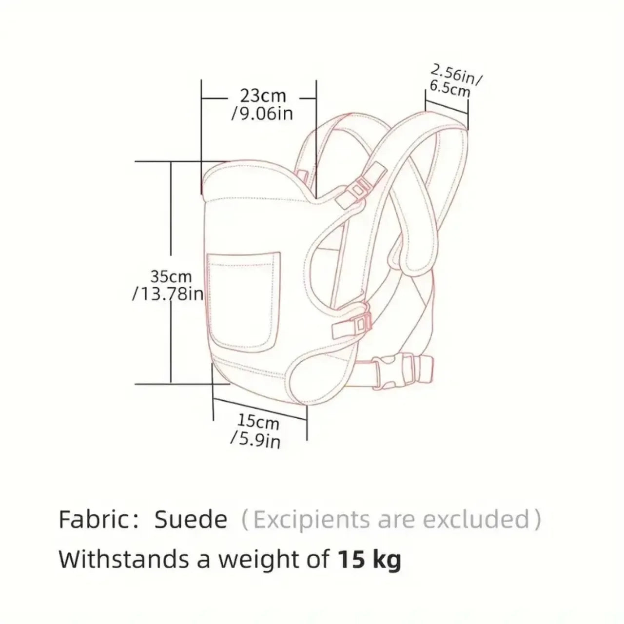 4-in-1 Ergonomic Baby Carrier Backpack - Breathable Newborn Sling, Hipseat, Waist Belt, and Versatile Carry Options