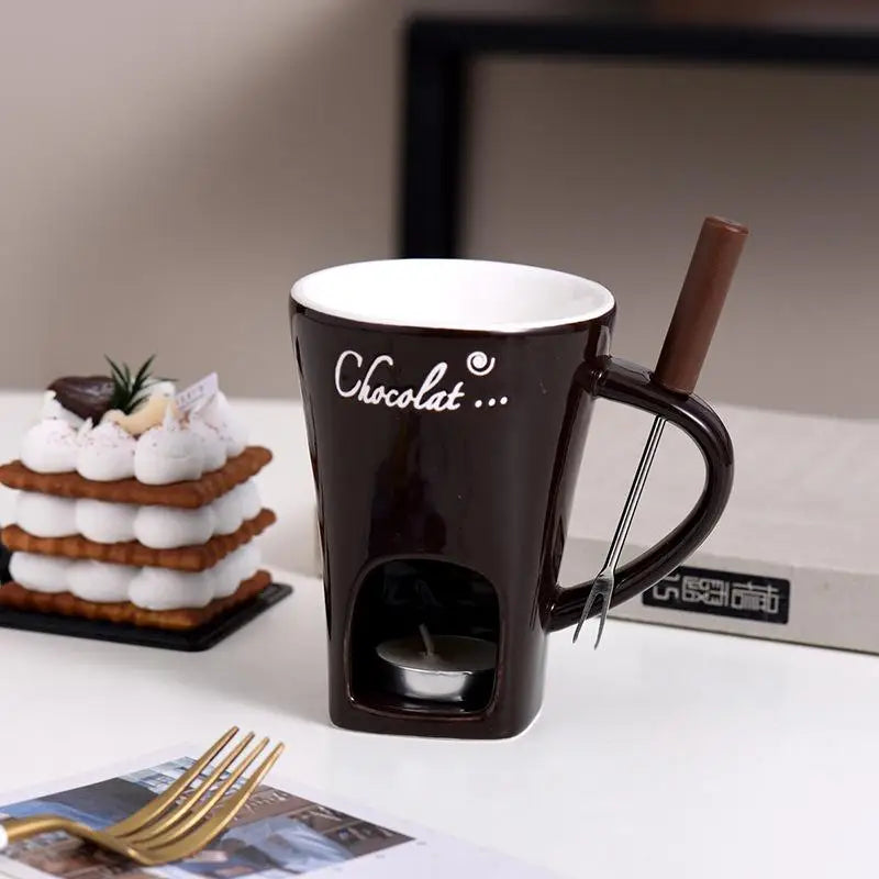 Ceramic Chocolate Fondue Mug