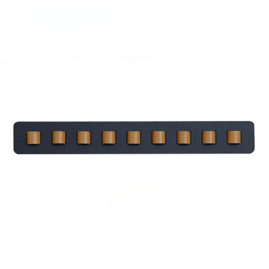 Wooden Wall-Mounted Eyeglass Storage Rack