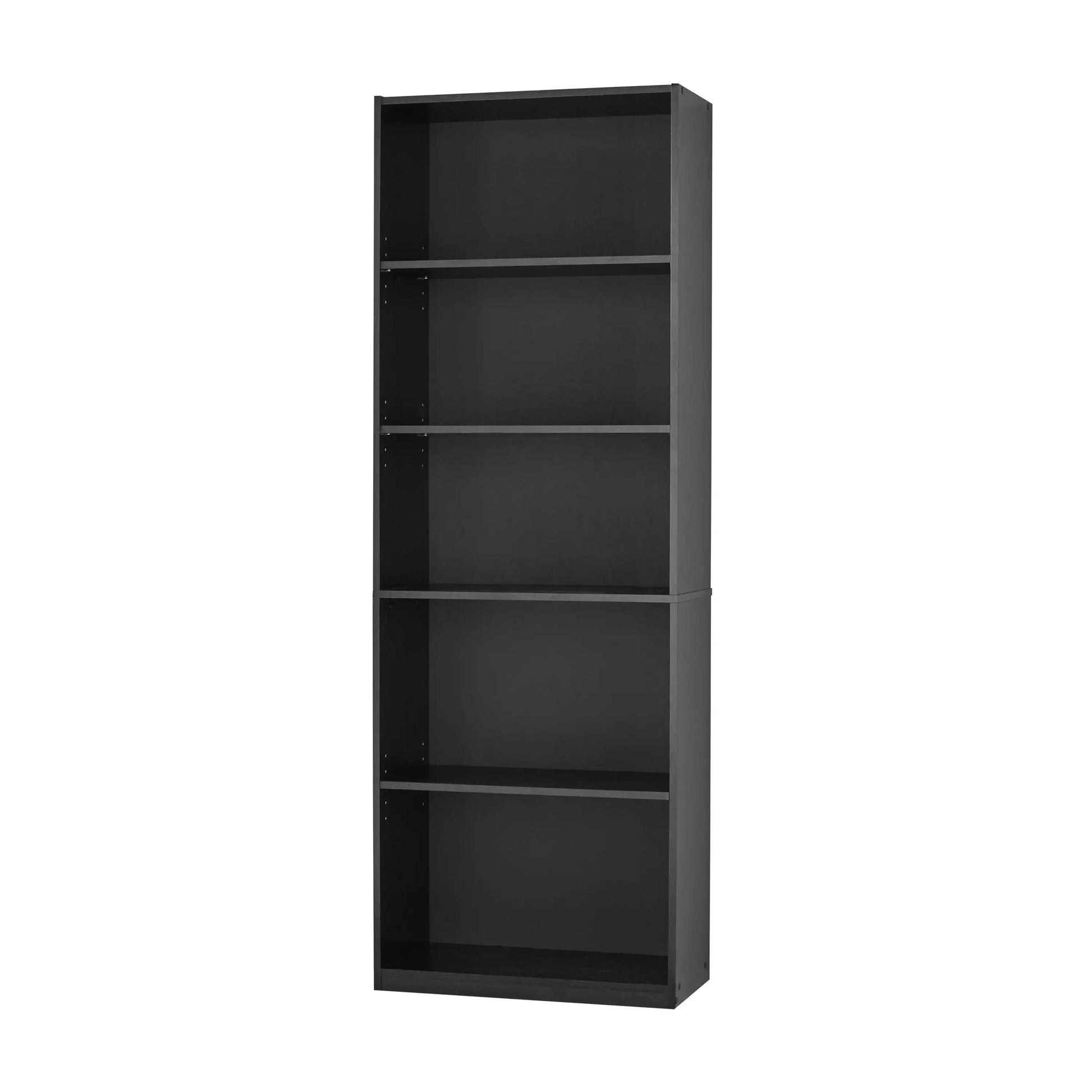 5-Shelf Bookcase with Adjustable Shelves