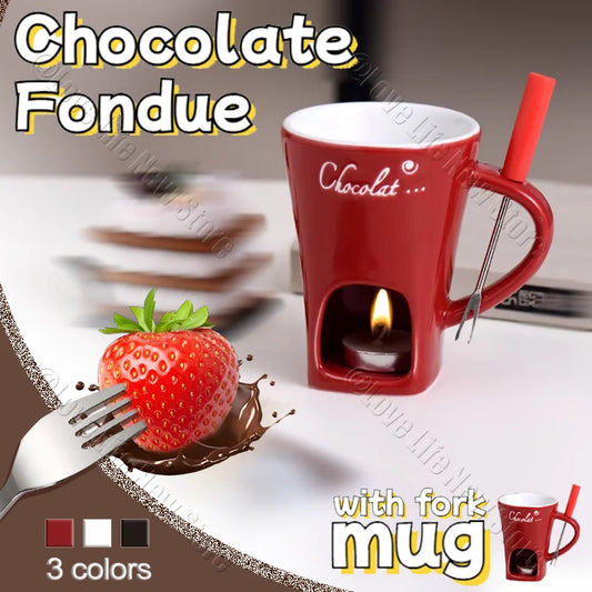 Ceramic Chocolate Fondue Mug